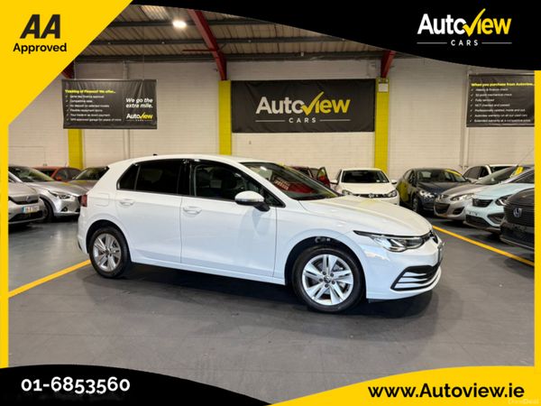 Volkswagen Golf Hatchback, Petrol Hybrid, 2021, White