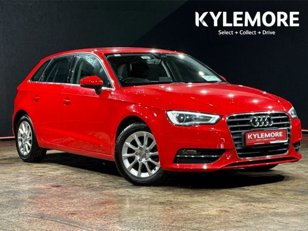 Audi A3 Hatchback, Petrol, 2017, Red