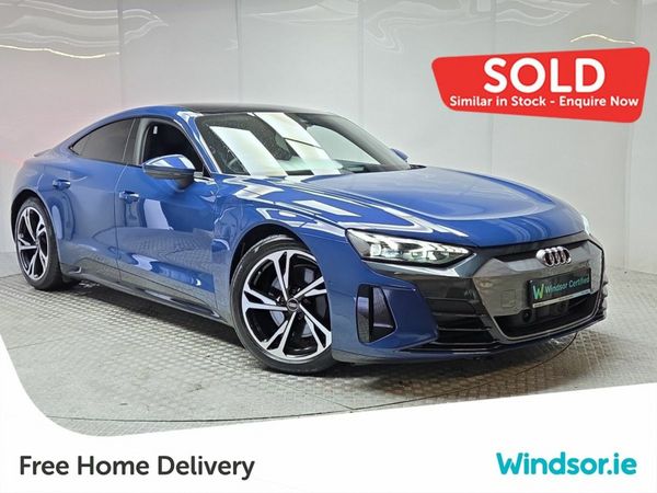 Audi e-tron GT quattro Saloon, Electric, 2023, Blue