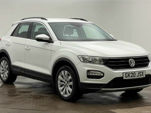Volkswagen T-Roc Hatchback, Petrol, 2020, White