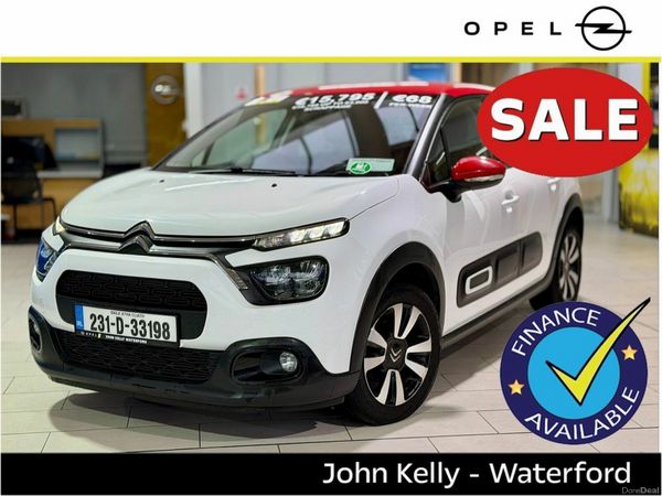 Citroen C3 Hatchback, Petrol, 2023, White