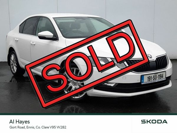 Skoda Octavia Saloon, Diesel, 2019, White