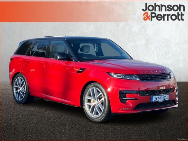 Land Rover Range Rover Sport SUV, Petrol Plug-in Hybrid, 2024, Red