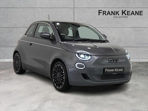 Fiat 500e Hatchback, Electric, 2022, Grey