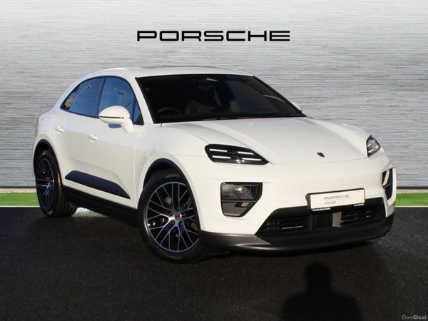 Porsche Macan SUV, Electric, 2026, White