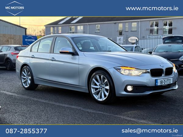 BMW 3-Series Saloon, Diesel, 2018, Grey