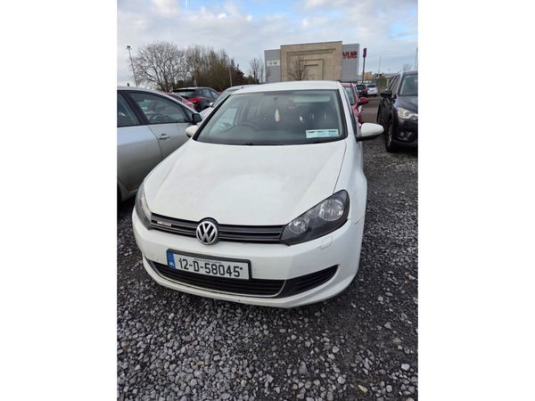 Volkswagen Golf Hatchback, Diesel, 2012, White