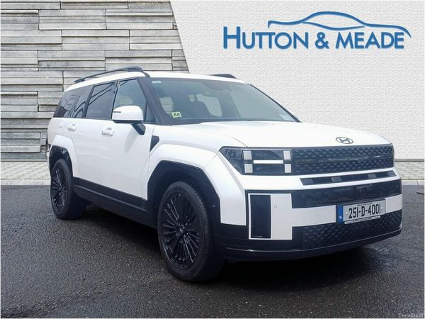 Hyundai Santa Fe SUV, Petrol Plug-in Hybrid, 2025, White