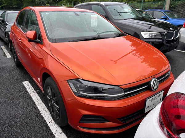 Volkswagen Polo Hatchback, Petrol, 2020, Orange