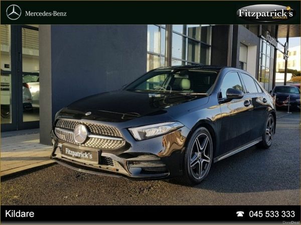 Mercedes-Benz A-Class Saloon, Petrol, 2021, Black