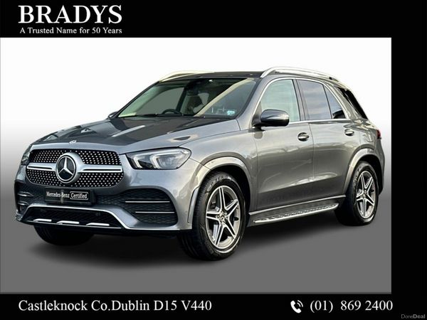 Mercedes-Benz GLE SUV, Diesel Plug-in Hybrid, 2024, Grey
