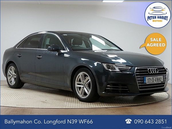 Audi A4 Saloon, Diesel, 2017, Grey