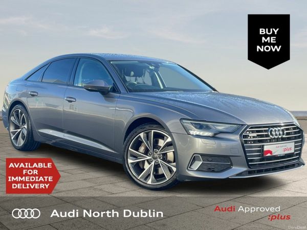 Audi A6 Saloon, Petrol Plug-in Hybrid, 2020, Grey
