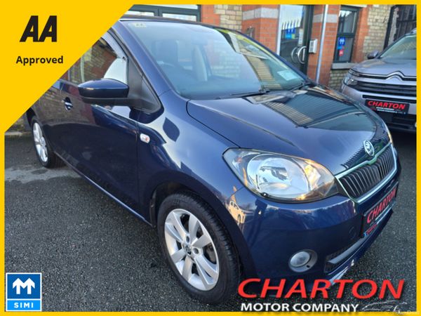 Skoda Citigo Hatchback, Petrol, 2013, Blue
