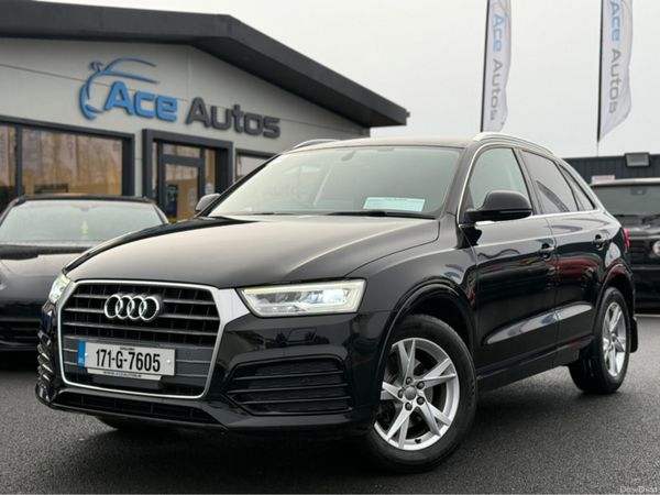 Audi Q3 SUV, Petrol, 2017, Black