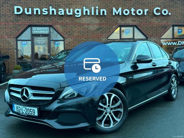 Mercedes-Benz C-Class Saloon, Diesel, 2015, Black