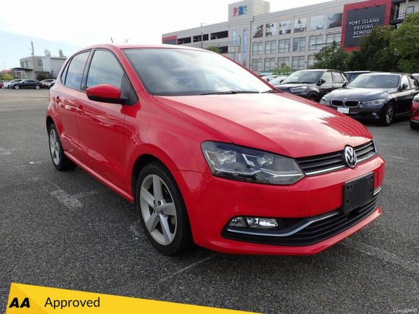 Volkswagen Polo Hatchback, Petrol, 2016, Red