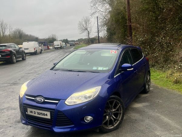 Ford Focus Hatchback, Diesel, 2014, Blue