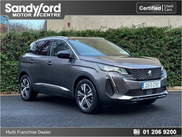 Peugeot 3008 SUV, Petrol, 2023, Grey