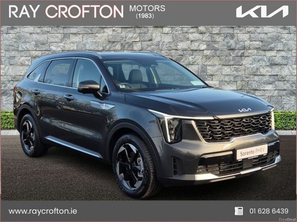 Kia Sorento SUV, Petrol Plug-in Hybrid, 2026, Grey