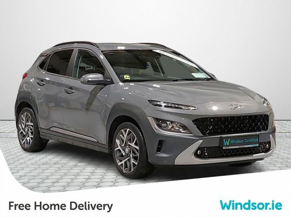 Hyundai KONA SUV, Petrol Hybrid, 2022, Grey