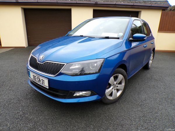 Skoda Fabia Hatchback, Petrol, 2018, Blue