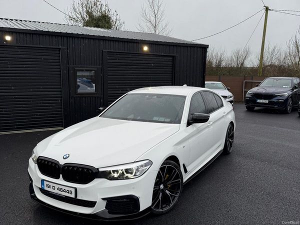 BMW 5-Series Saloon, Diesel, 2019, White