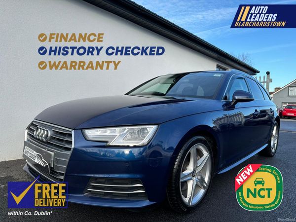 Audi A4 Estate, Diesel, 2018, Blue