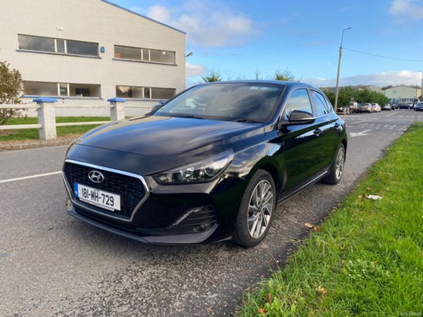 Hyundai i30 Hatchback, Petrol, 2018, Black