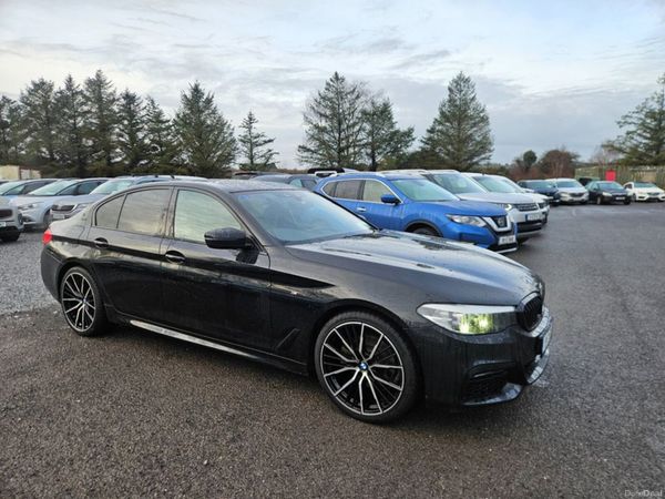 BMW 5-Series Saloon, Diesel, 2019, Black