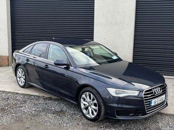 Audi A6 Saloon, Diesel, 2015, Blue