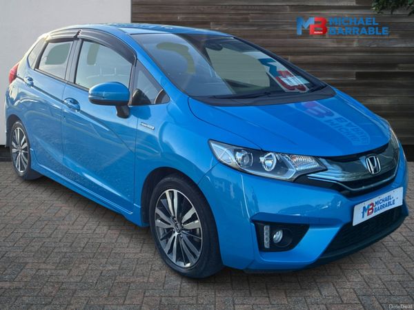 Honda Fit Hatchback, Petrol Hybrid, 2015, Blue