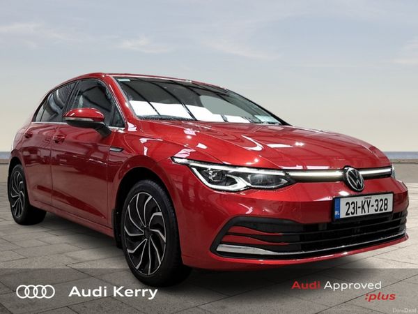 Volkswagen Golf Estate, Petrol, 2023, Red