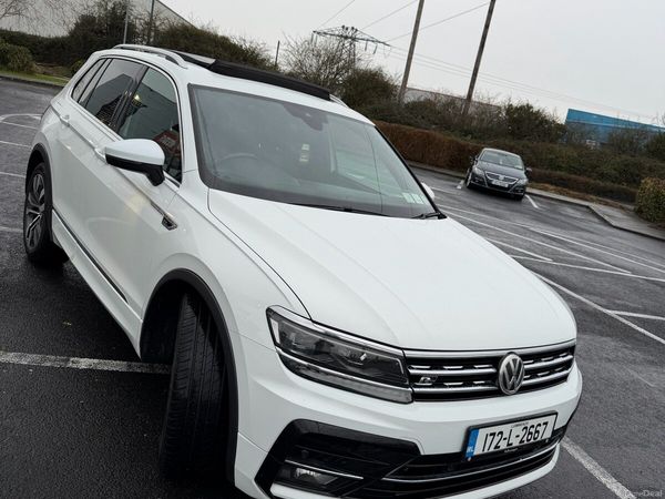 Volkswagen Tiguan SUV, Diesel, 2017, White