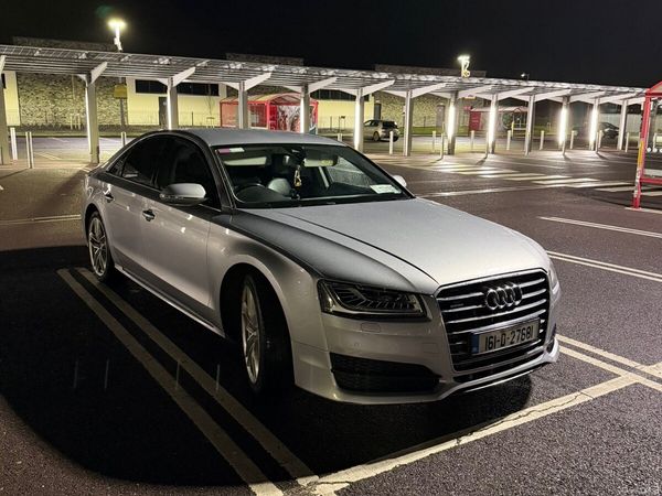 Audi A8 Saloon, Diesel, 2016, Silver
