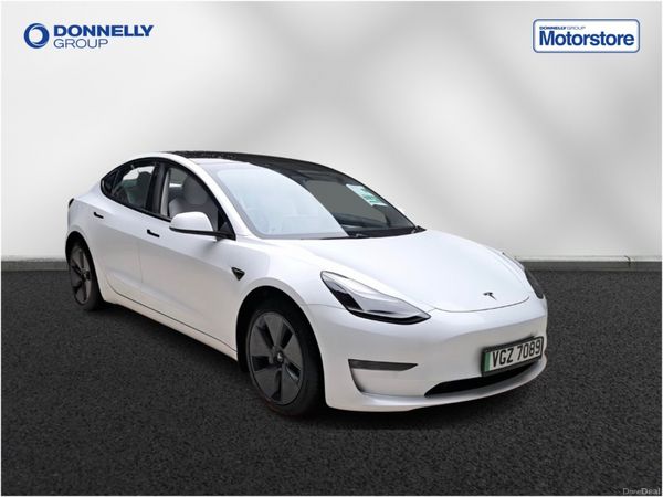 Tesla Model 3 Saloon, Electric, 2021, White