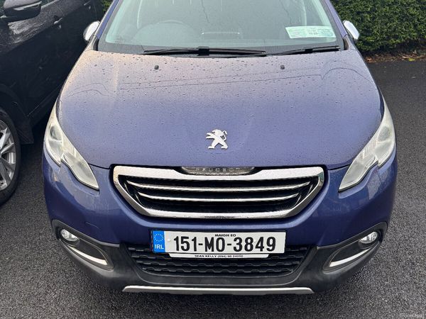 Peugeot 2008 SUV, Diesel, 2015, Blue