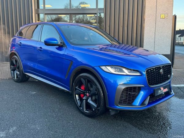 Jaguar F-Pace SUV, Petrol, 2021, Blue