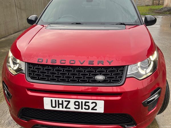 Land Rover Discovery Sport SUV, Diesel, 2017, Red