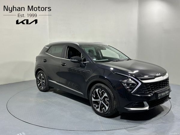 Kia Sportage SUV, Diesel Hybrid, 2023, Black