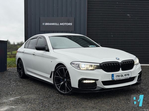 BMW 5-Series Saloon, Diesel, 2017, White