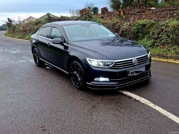 Volkswagen Passat Saloon, Diesel, 2018, Black