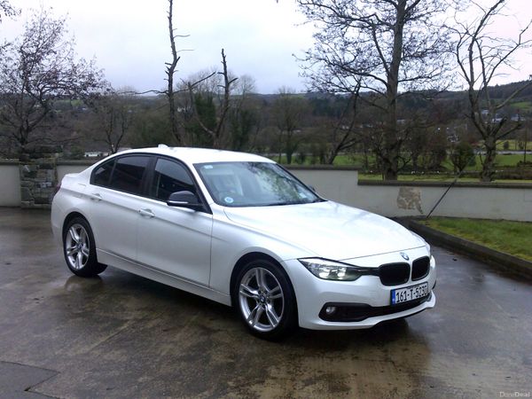 BMW 3-Series Saloon, Diesel, 2016, White