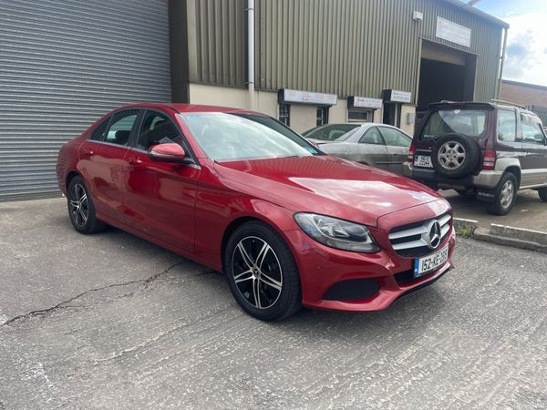 Mercedes-Benz C-Class Saloon, Diesel, 2015, Red