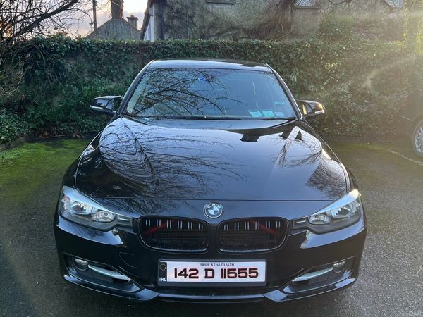 BMW 3-Series Saloon, Diesel, 2014, Black