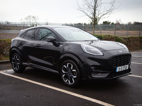 Ford Puma MPV, Petrol Hybrid, 2021, Black