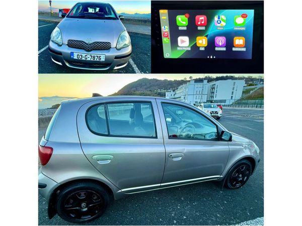 Toyota Yaris Hatchback, Petrol, 2003, Grey