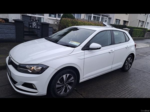 Volkswagen Polo Hatchback, Petrol, 2021, White