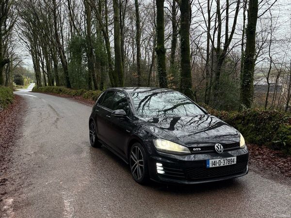 Volkswagen Golf Hatchback, Diesel, 2014, Black
