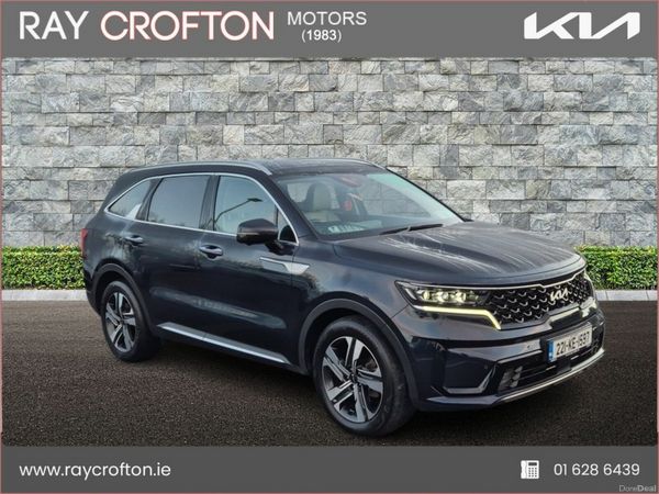 Kia Sorento SUV, Petrol Plug-in Hybrid, 2022, Blue